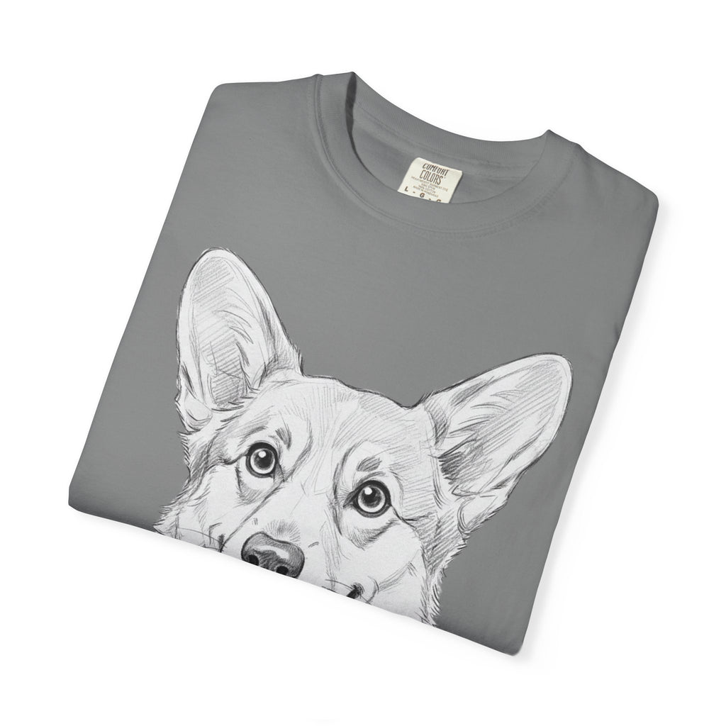 Corgi Lover T-Shirt, Unisex Dog Tee, Short Sleeve Funny Shirt, Pet Lover Gift, Cute Corgi Fashion