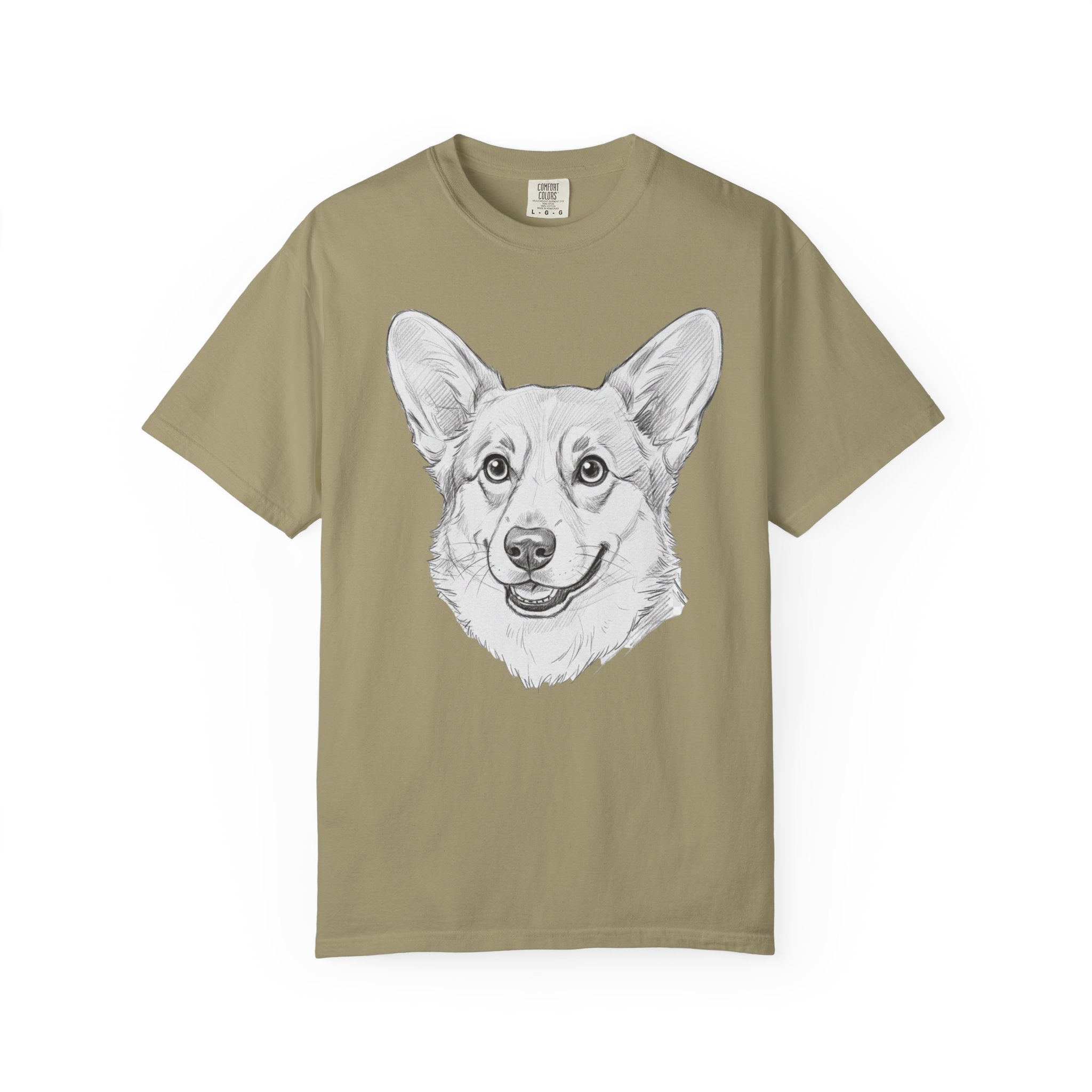 Corgi Lover T-Shirt, Unisex Dog Tee, Short Sleeve Funny Shirt, Pet Lover Gift, Cute Corgi Fashion