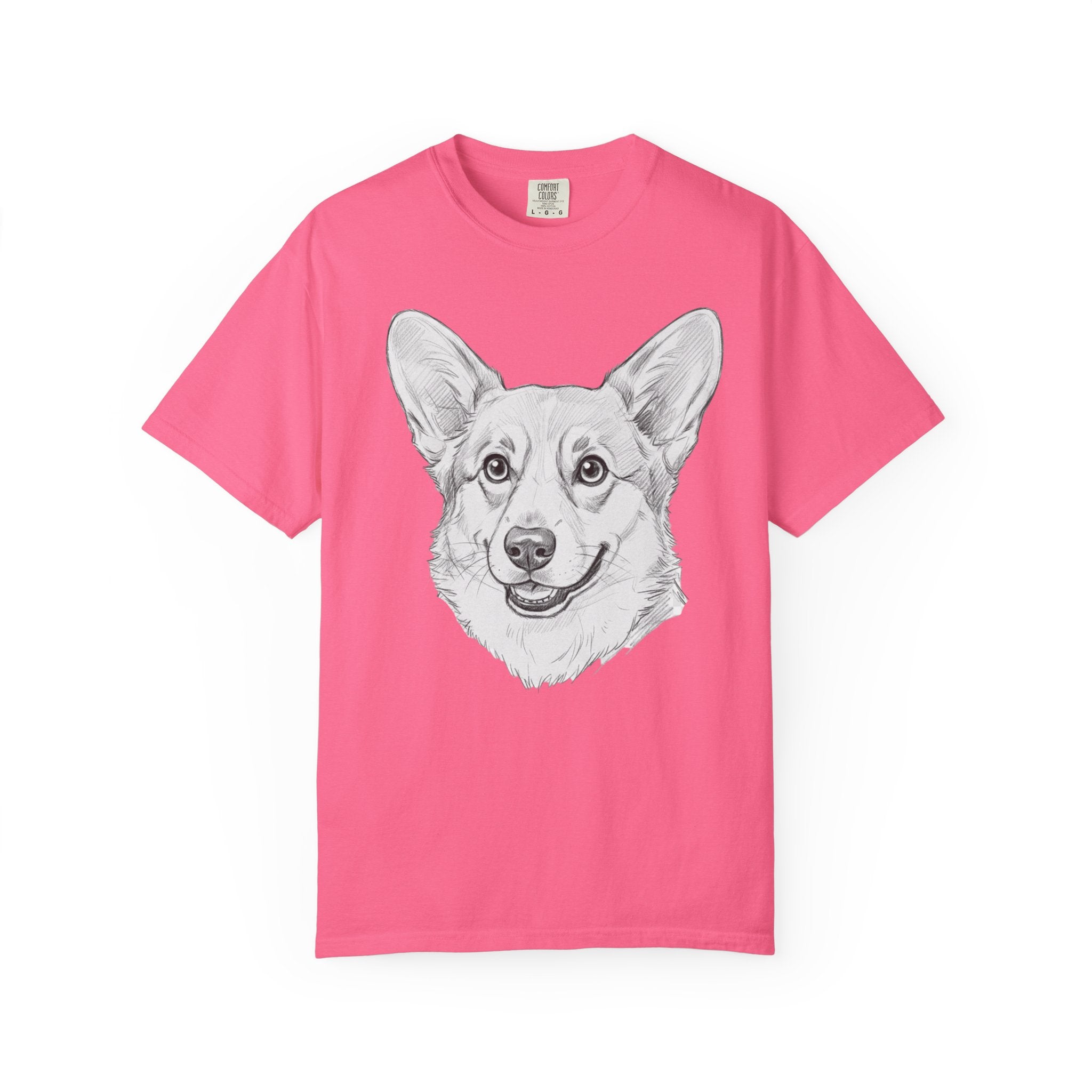 Corgi Lover T-Shirt, Unisex Dog Tee, Short Sleeve Funny Shirt, Pet Lover Gift, Cute Corgi Fashion