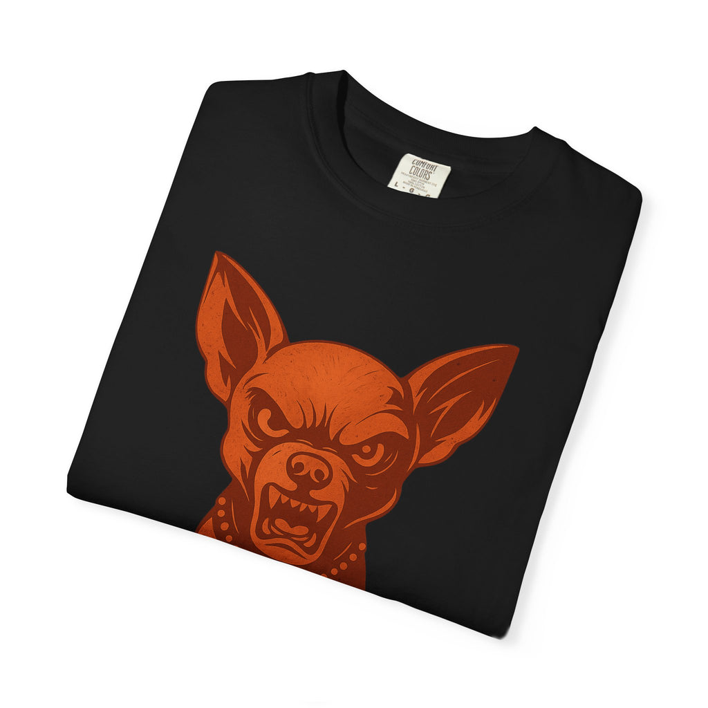 Angry Chihuahua Graphic T‑Shirt — Fierce Dog Head Tee