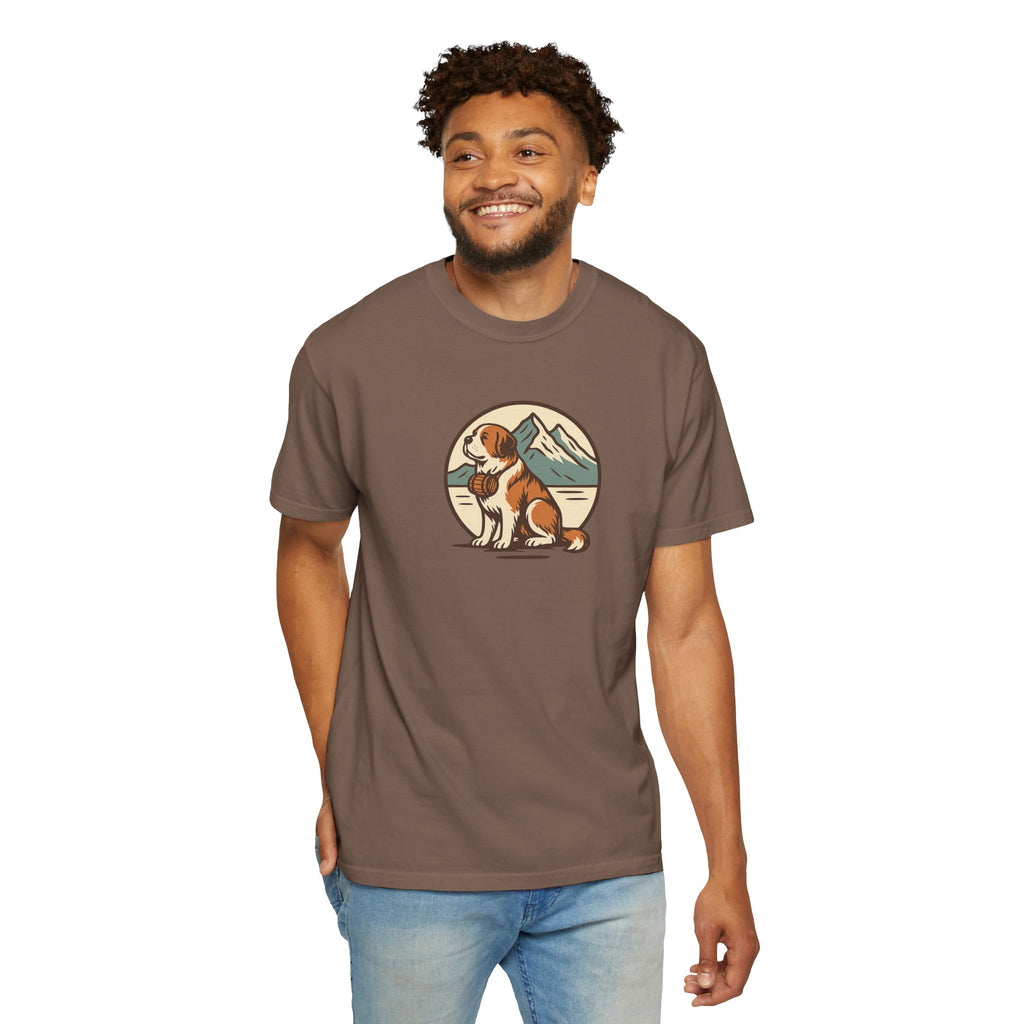 Mountain Dog Unisex T-Shirt - Adventure and Nature Lover Tee