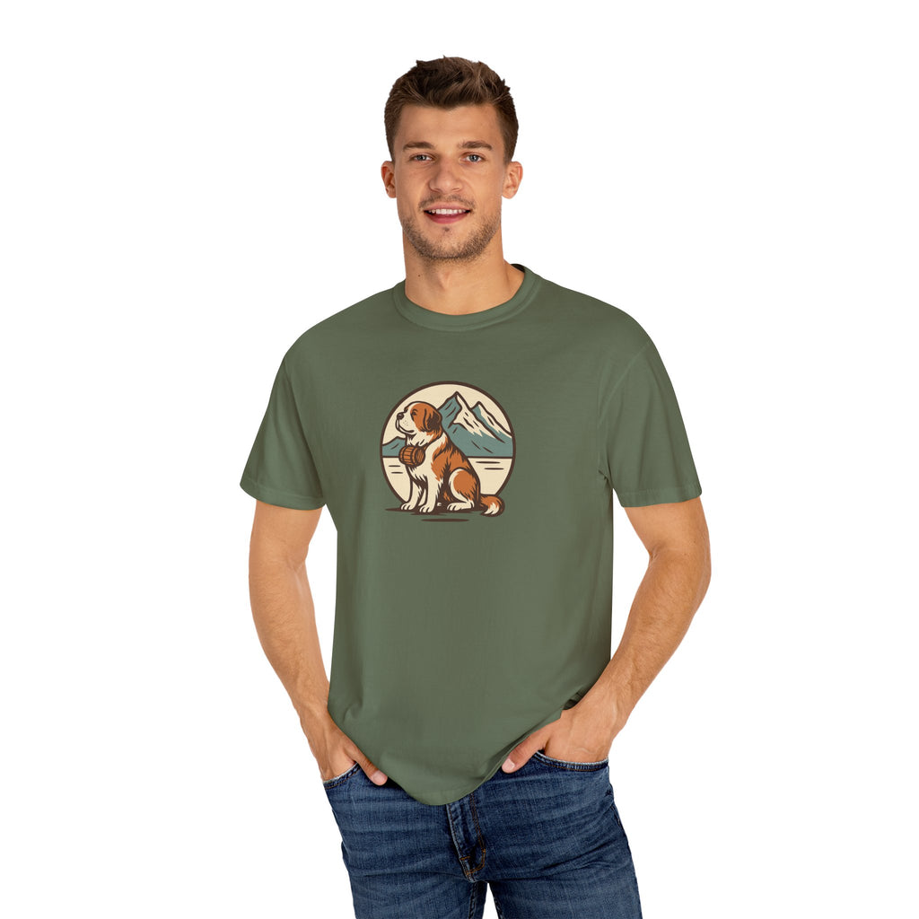 Mountain Dog Unisex T-Shirt - Adventure and Nature Lover Tee