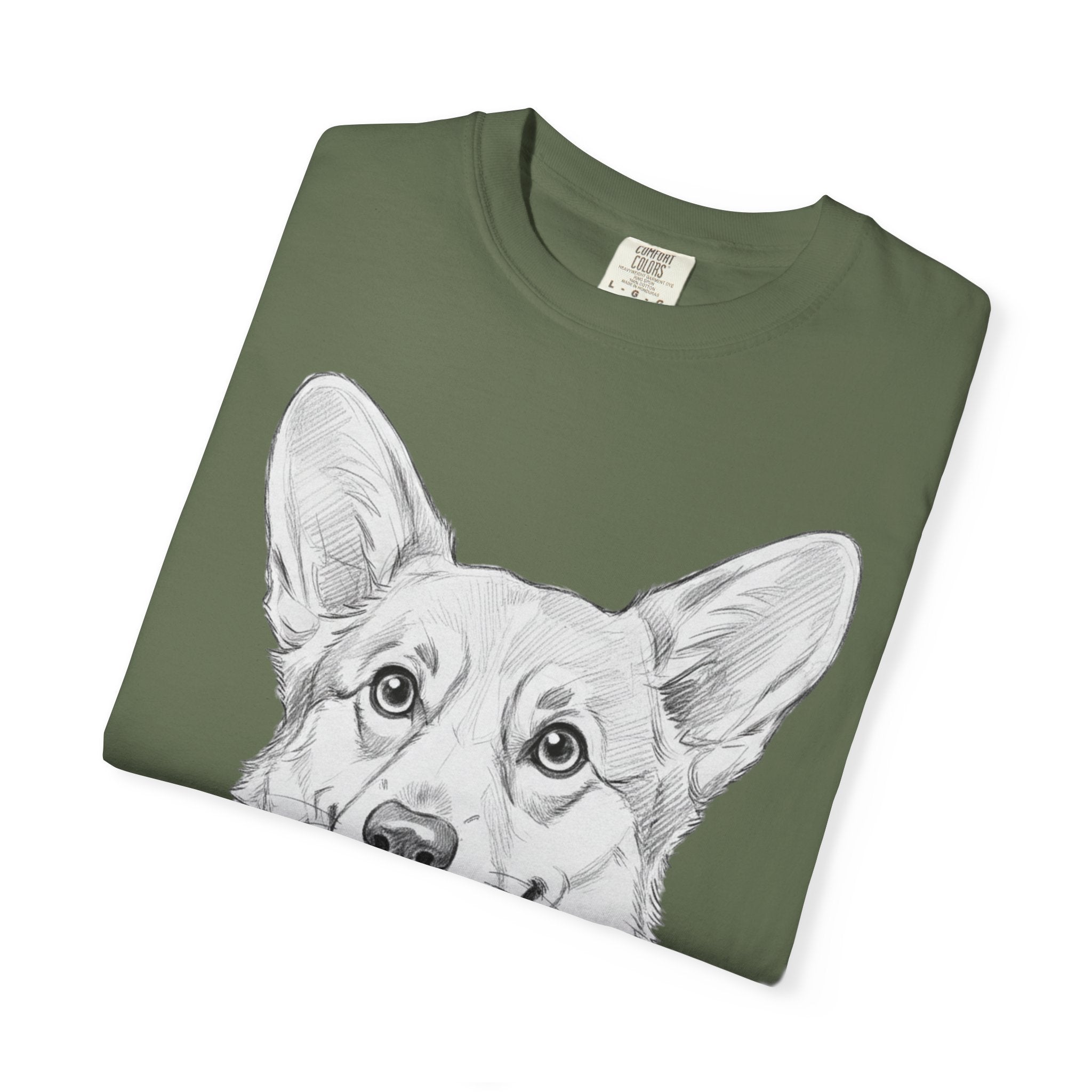Corgi Lover T-Shirt, Unisex Dog Tee, Short Sleeve Funny Shirt, Pet Lover Gift, Cute Corgi Fashion