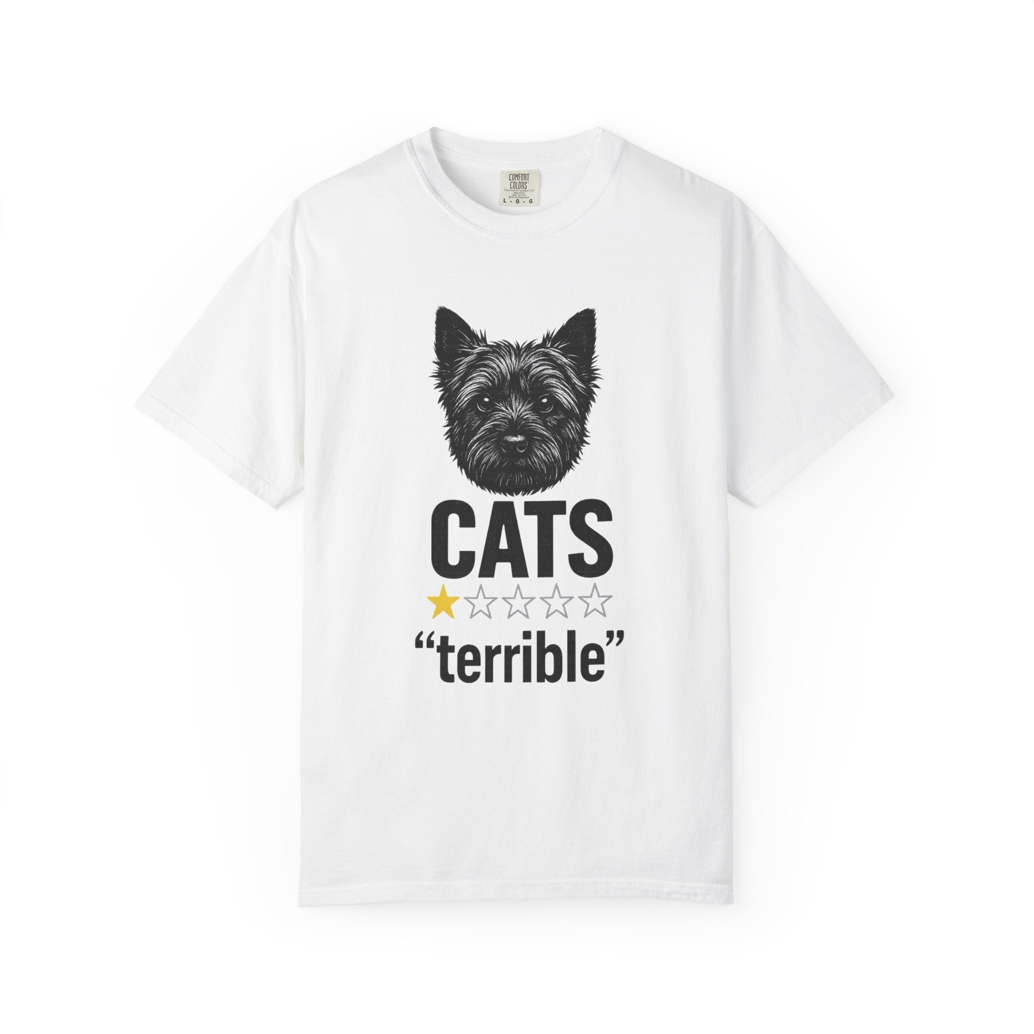 Funny Pet Lover Tee: CATS 'terrible', Gift for Cat Owners, Animal Lover Shirt, Pet Humor T-Shirt, Cute Pet Gift, Cat Themed Apparel