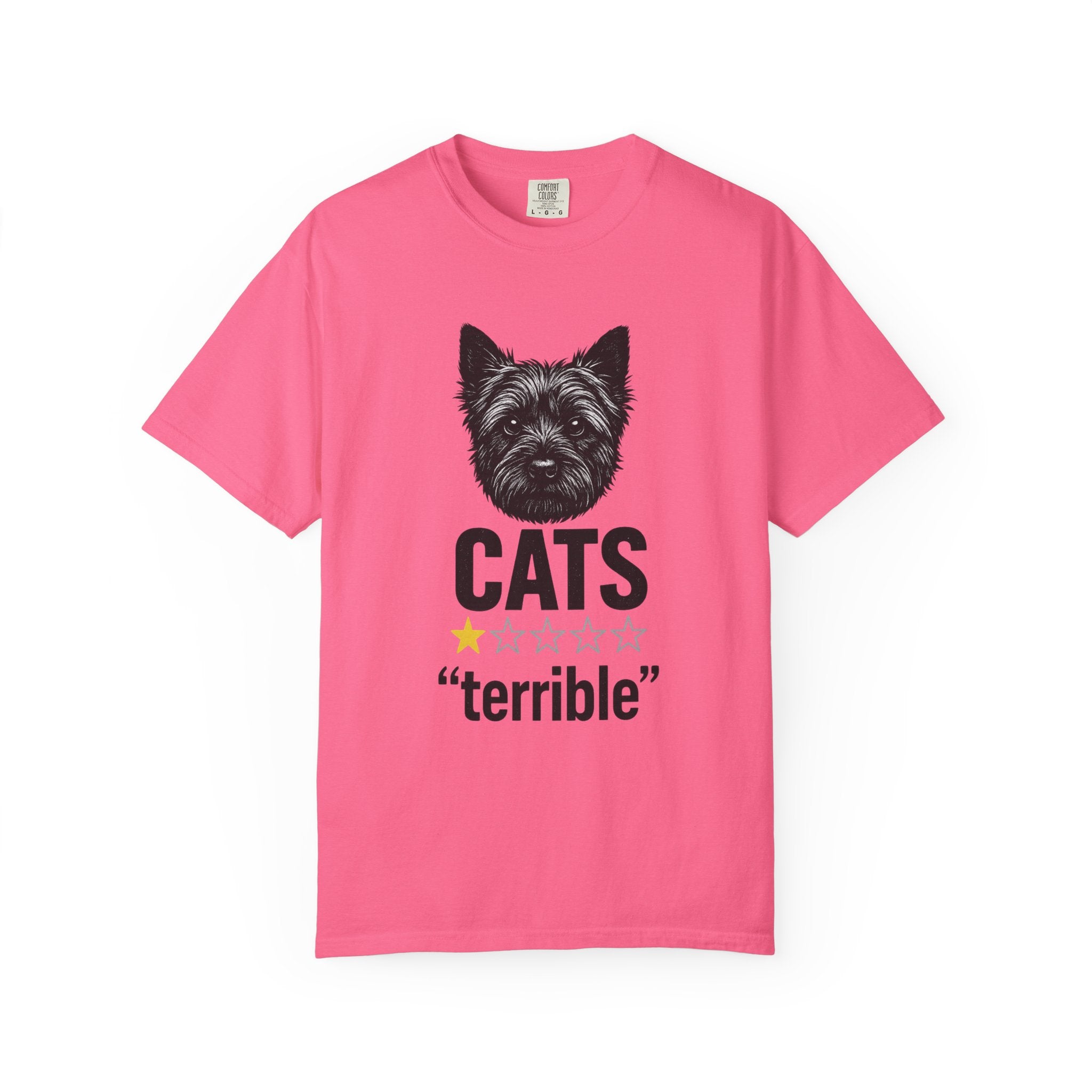 Funny Pet Lover Tee: CATS 'terrible', Gift for Cat Owners, Animal Lover Shirt, Pet Humor T-Shirt, Cute Pet Gift, Cat Themed Apparel