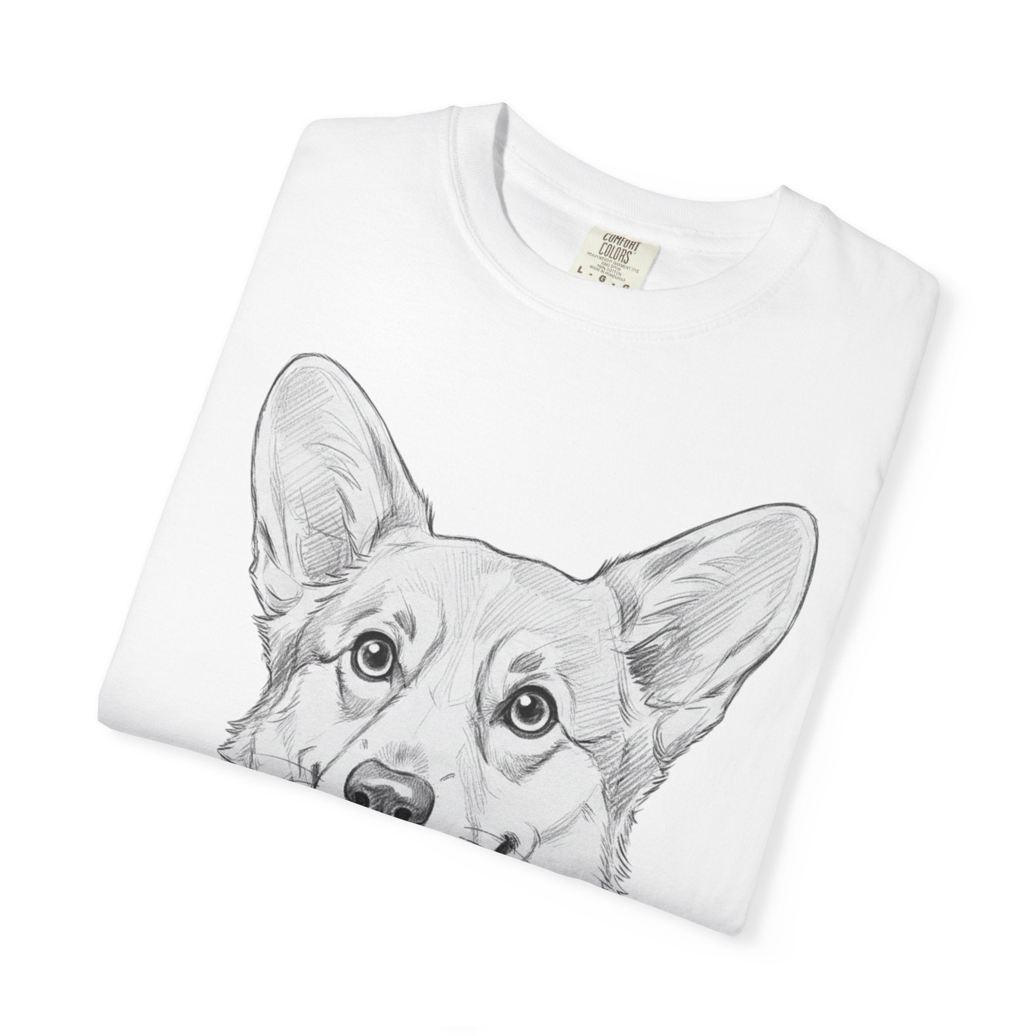 Corgi Lover T-Shirt, Unisex Dog Tee, Short Sleeve Funny Shirt, Pet Lover Gift, Cute Corgi Fashion