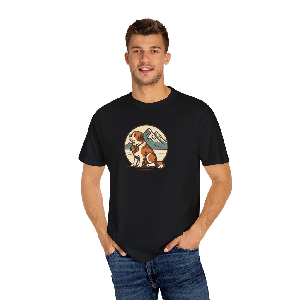 Mountain Dog Unisex T-Shirt - Adventure and Nature Lover Tee