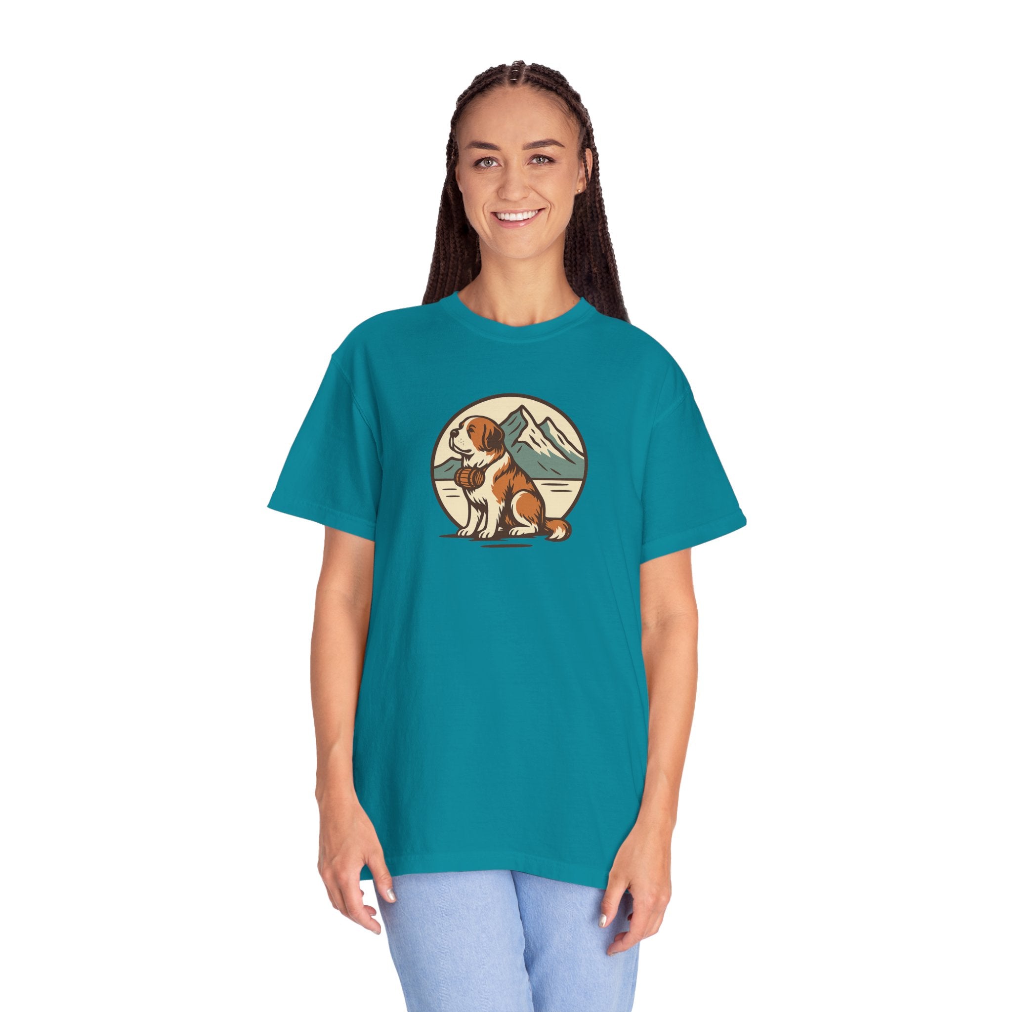 Mountain Dog Unisex T-Shirt - Adventure and Nature Lover Tee