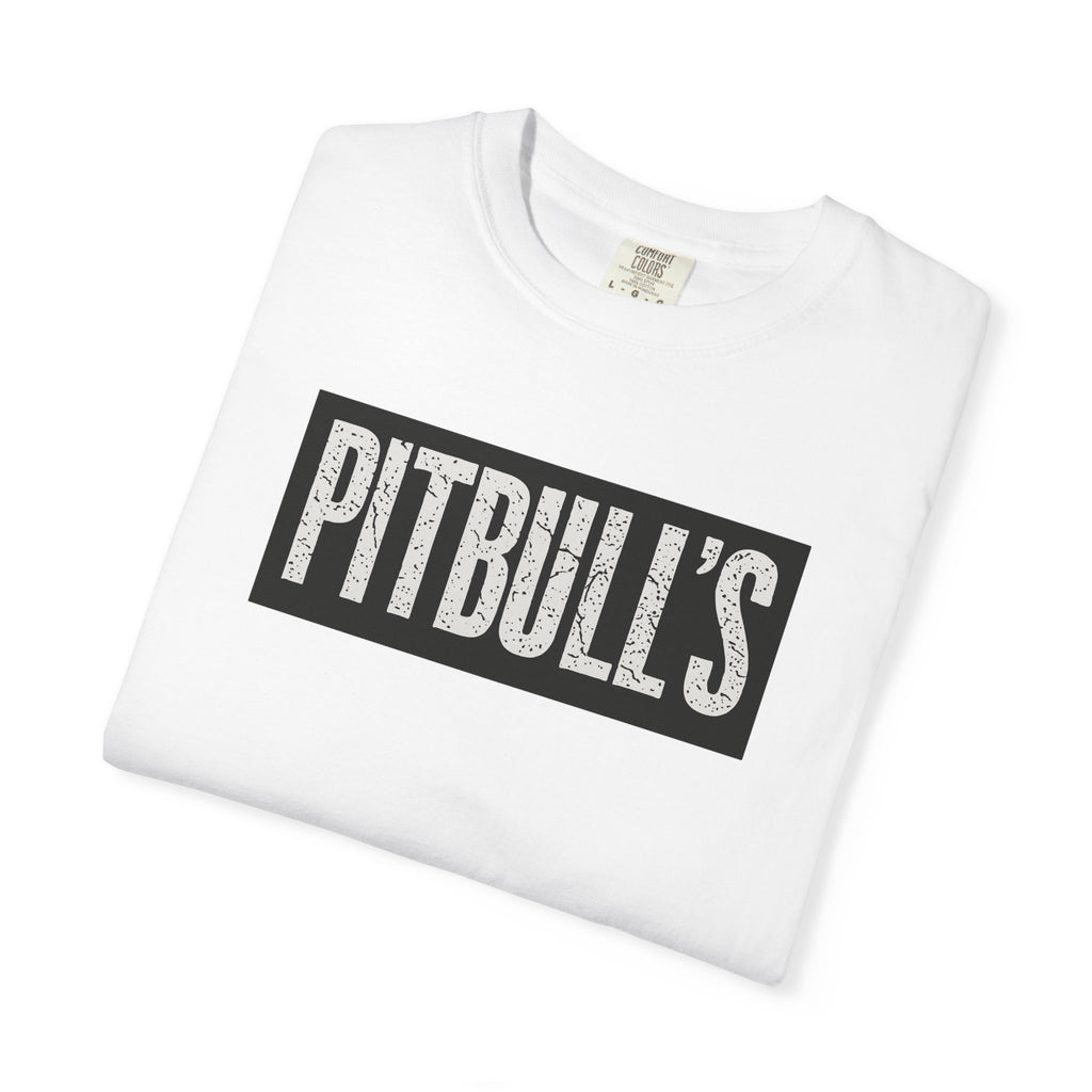 Pitbull's Logo Graphic T-Shirt — Vintage Box Logo Tee for Dog Lovers