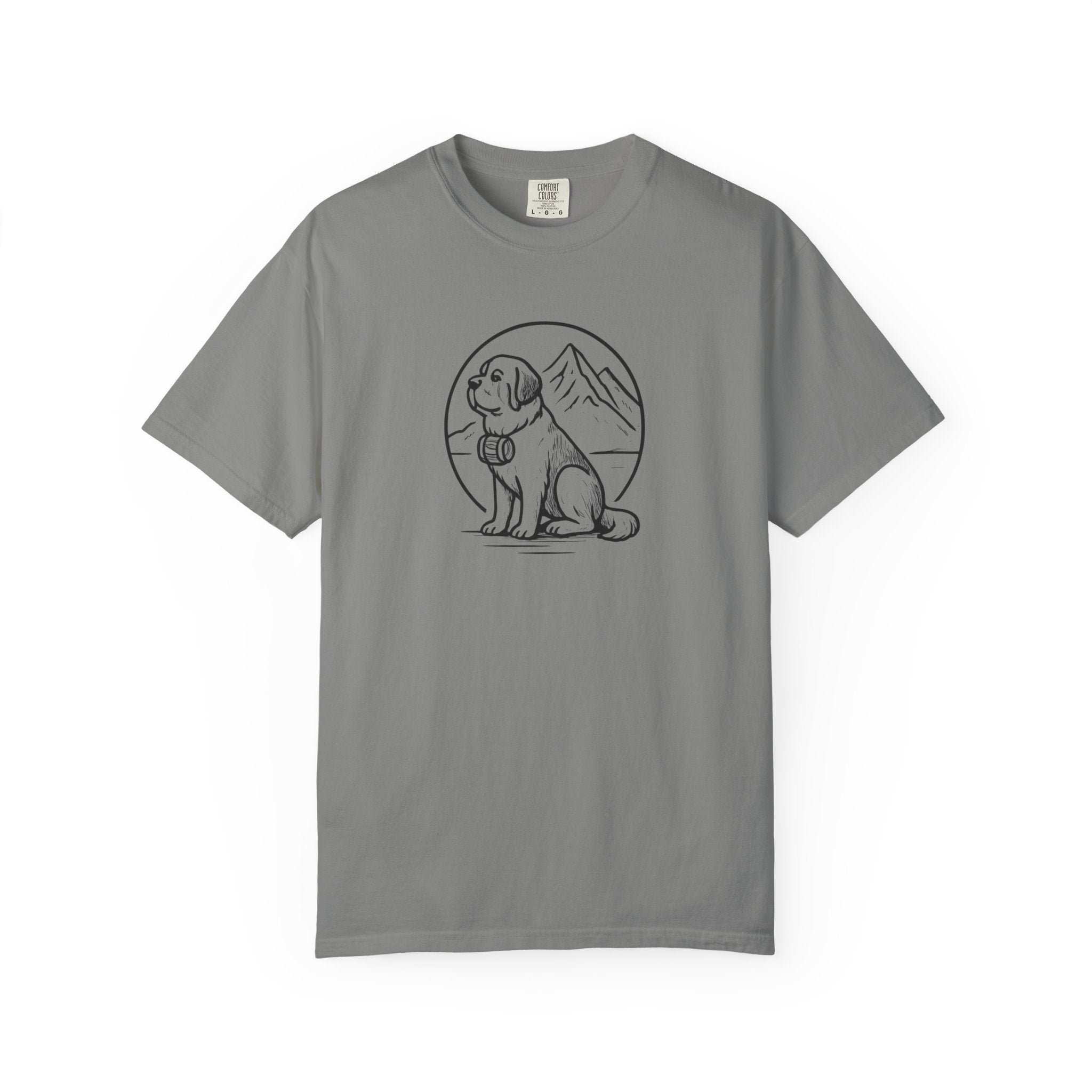 Dog Lover's Unisex Garment-Dyed T-Shirt - Casual Wear for Pet Enthusiasts