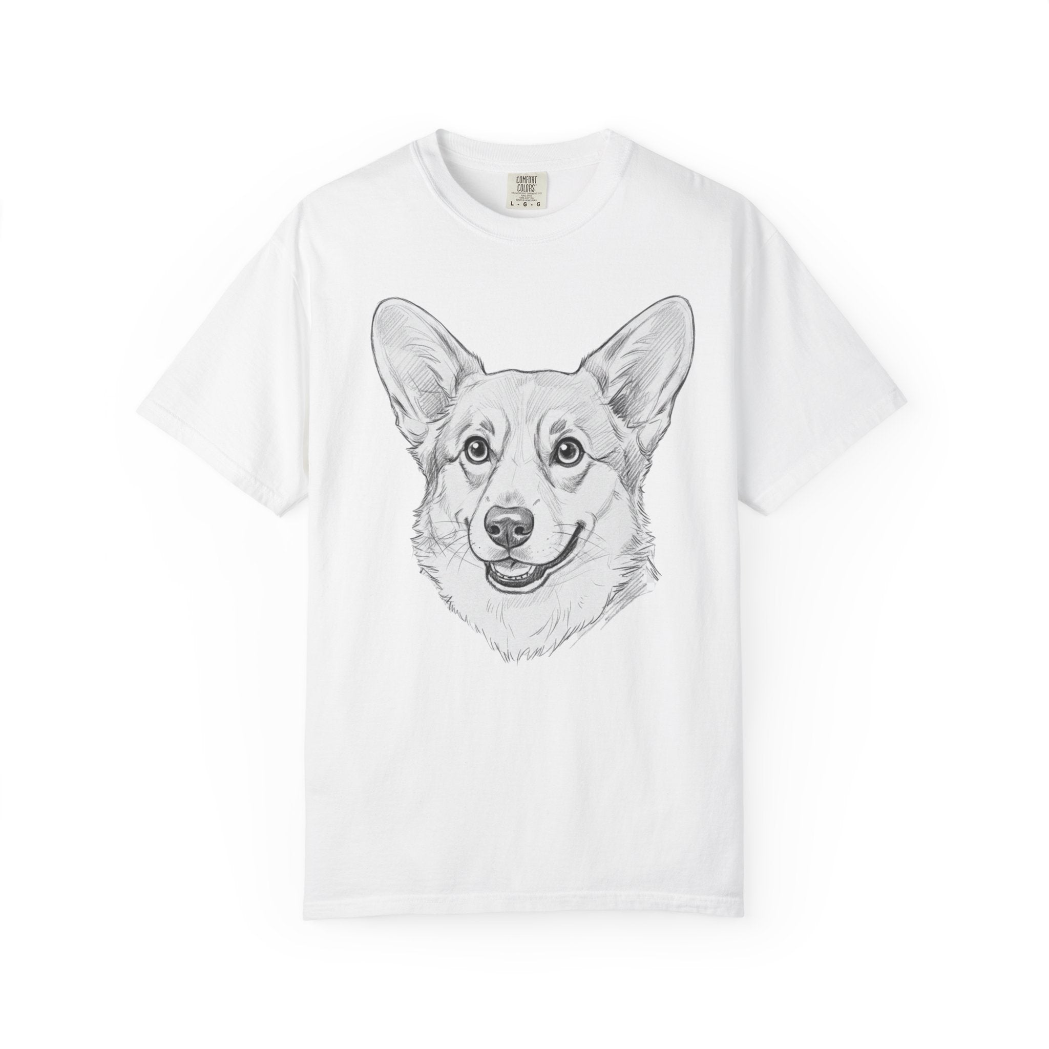 Corgi Lover T-Shirt, Unisex Dog Tee, Short Sleeve Funny Shirt, Pet Lover Gift, Cute Corgi Fashion