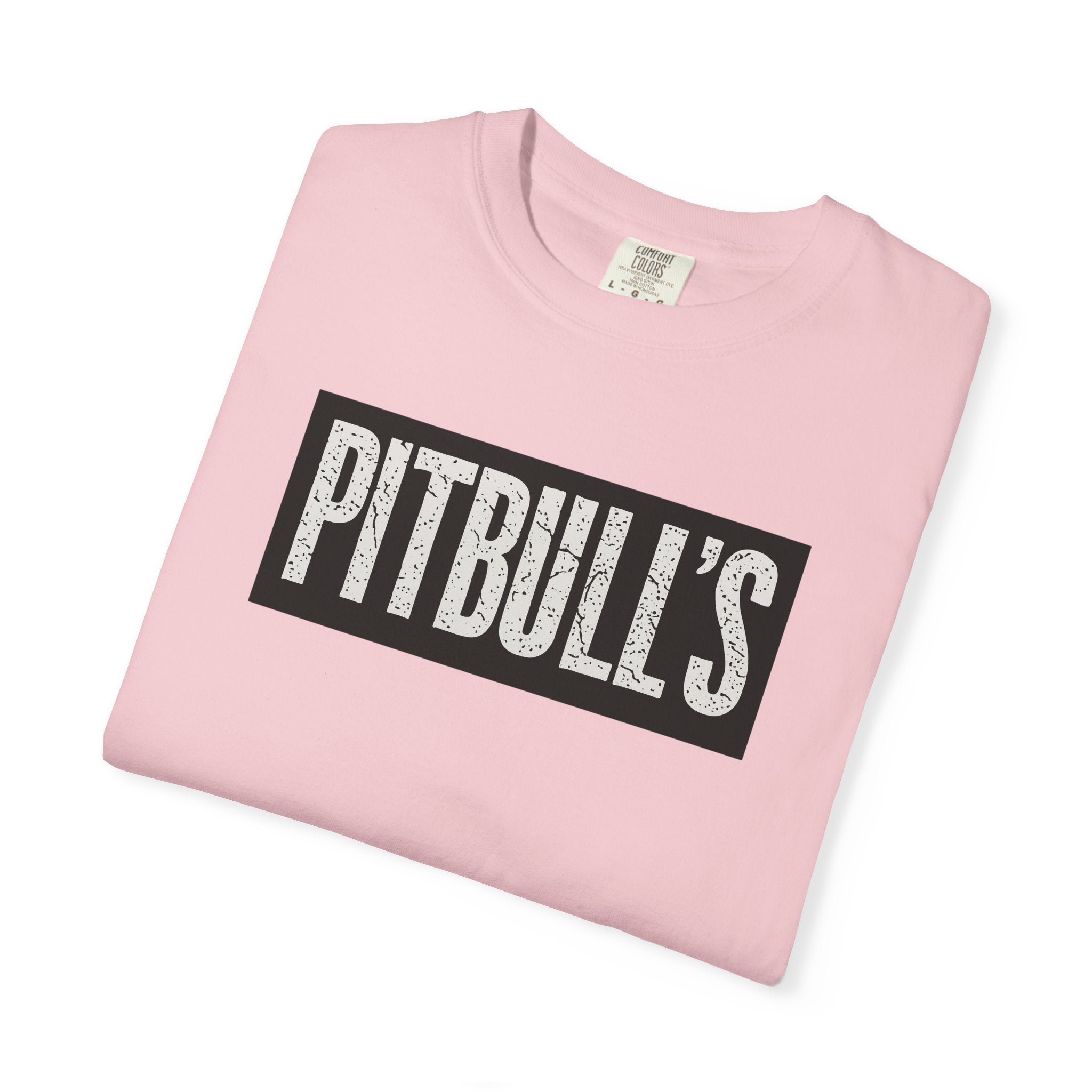 Pitbull's Logo Graphic T-Shirt — Vintage Box Logo Tee for Dog Lovers