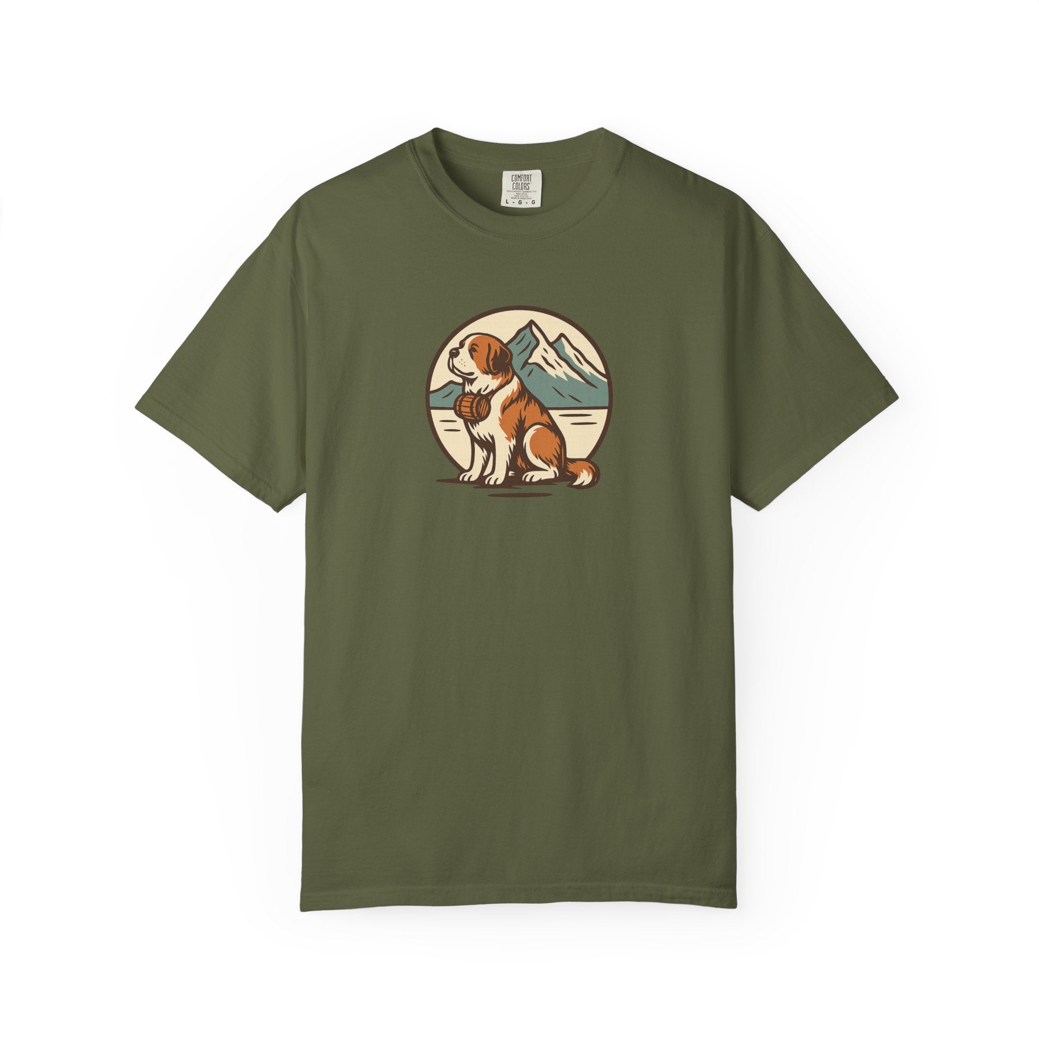 Mountain Dog Unisex T-Shirt - Adventure and Nature Lover Tee