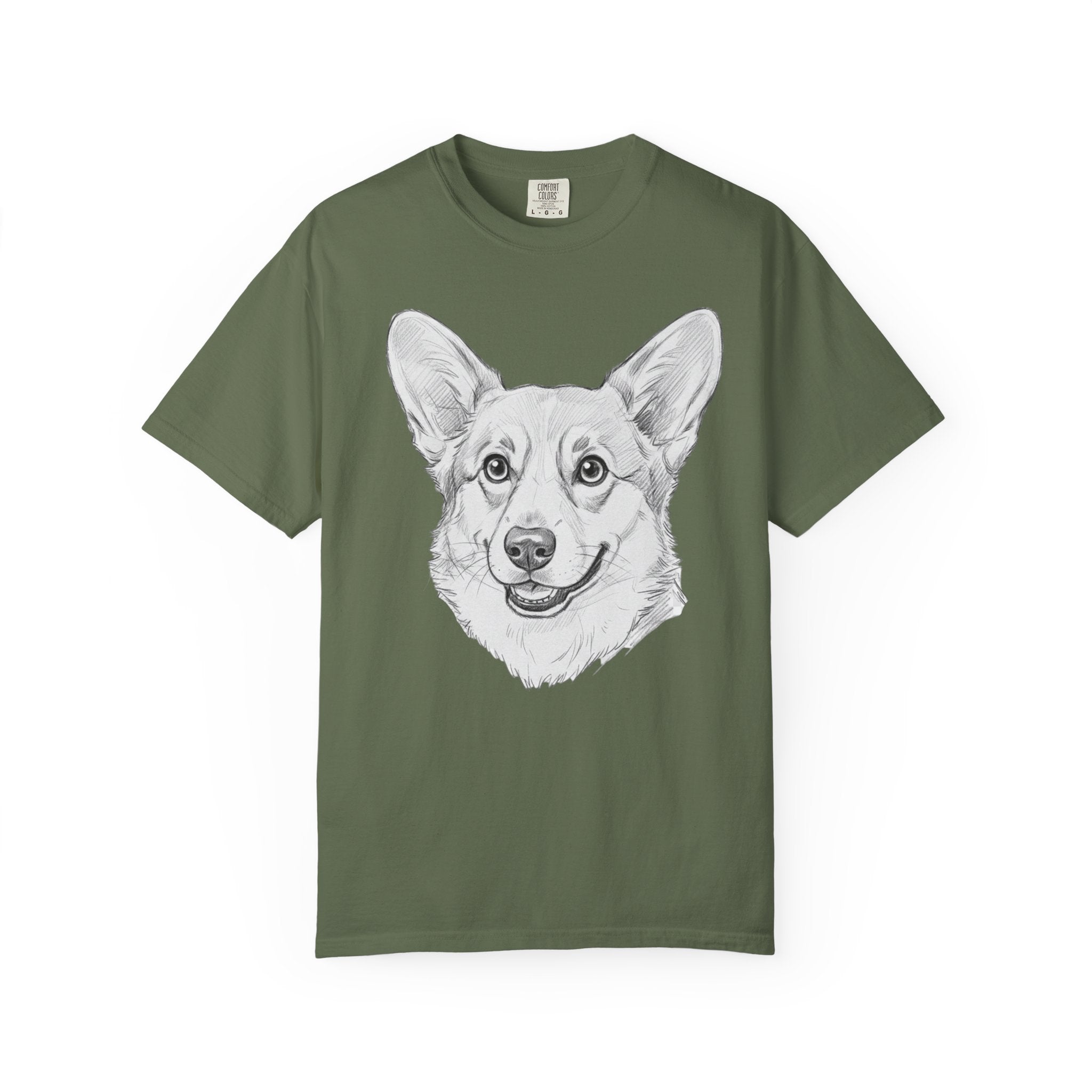 Corgi Lover T-Shirt, Unisex Dog Tee, Short Sleeve Funny Shirt, Pet Lover Gift, Cute Corgi Fashion