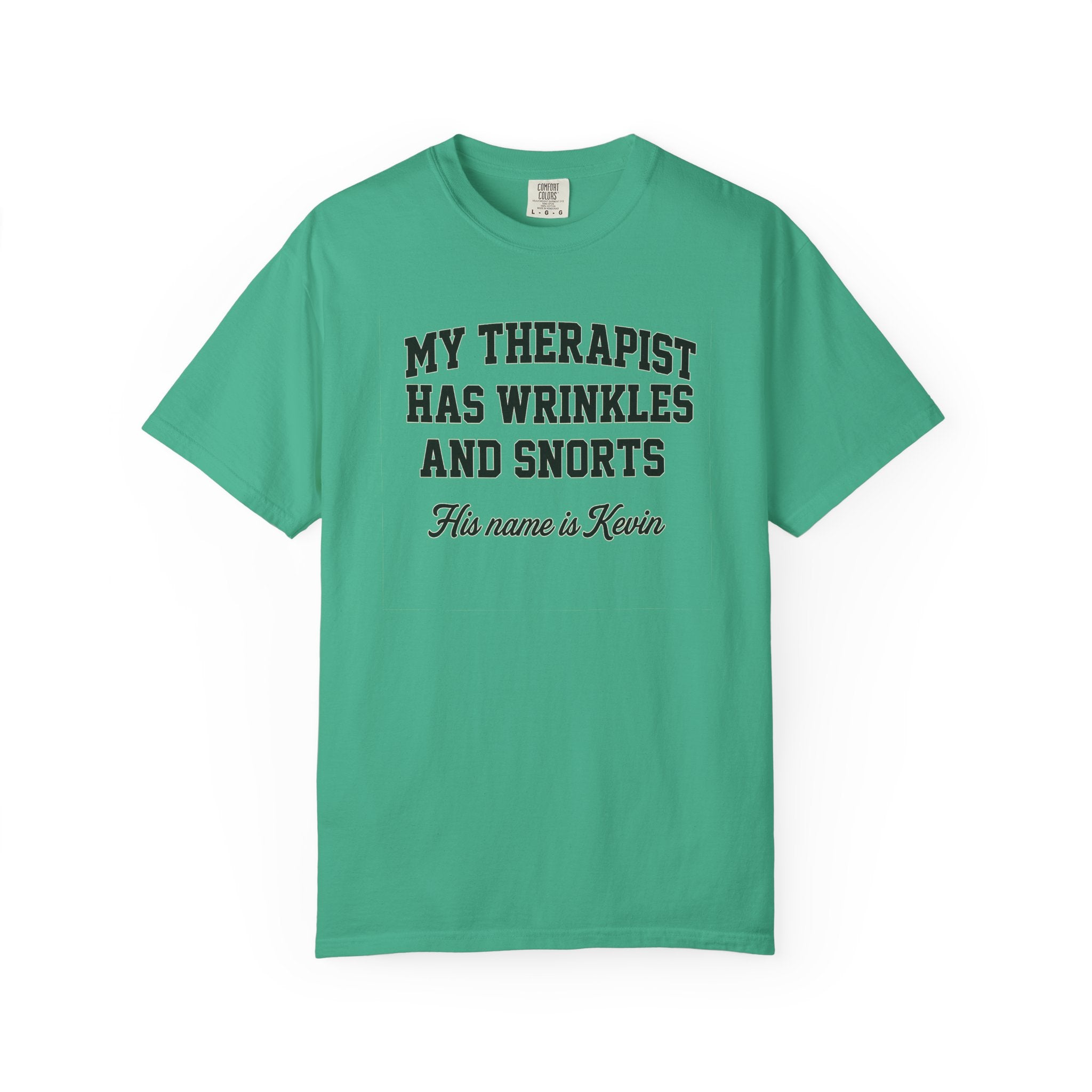 French Bulldog Lover Tee - “My Therapist Has Wrinkles & Snorts” (Funny Dog Shirt)