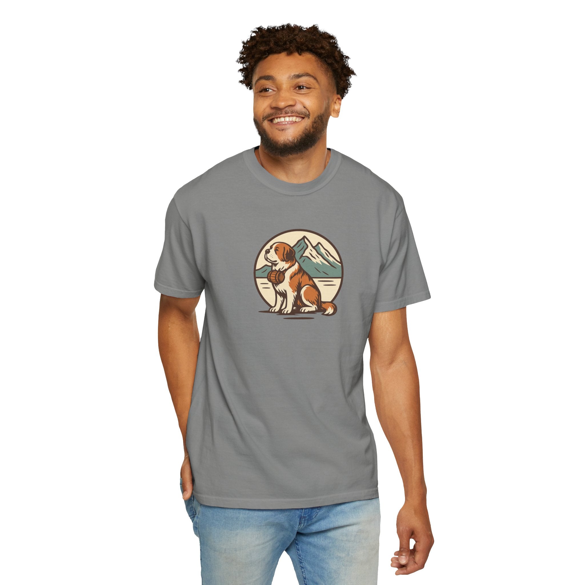 Mountain Dog Unisex T-Shirt - Adventure and Nature Lover Tee