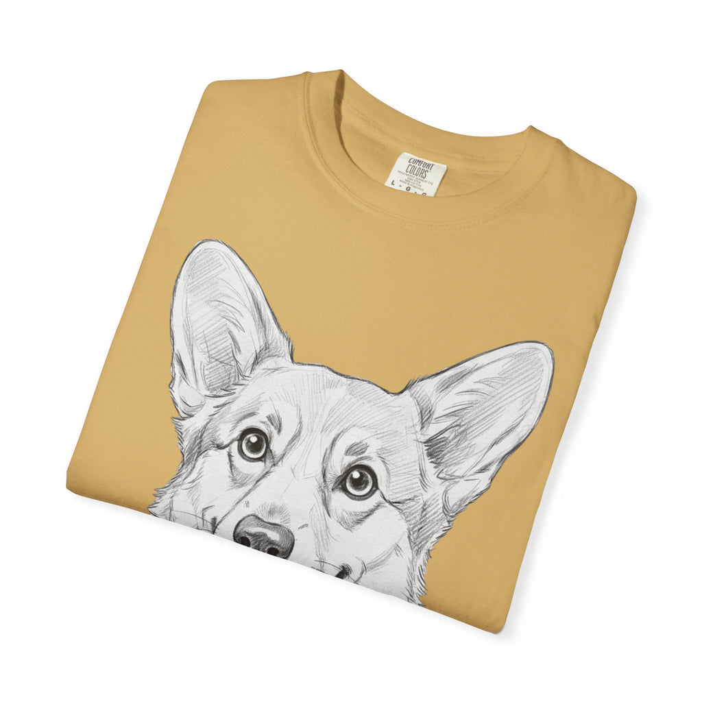 Corgi Lover T-Shirt, Unisex Dog Tee, Short Sleeve Funny Shirt, Pet Lover Gift, Cute Corgi Fashion