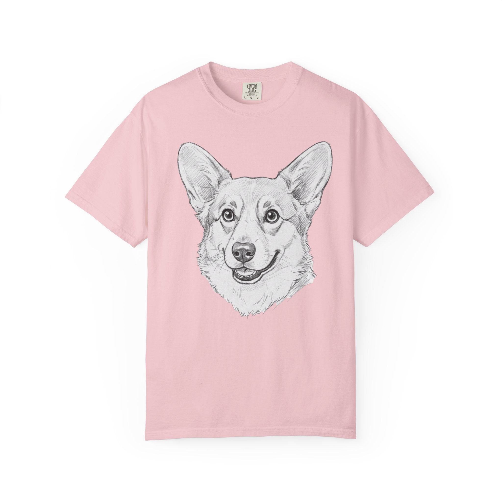 Corgi Lover T-Shirt, Unisex Dog Tee, Short Sleeve Funny Shirt, Pet Lover Gift, Cute Corgi Fashion
