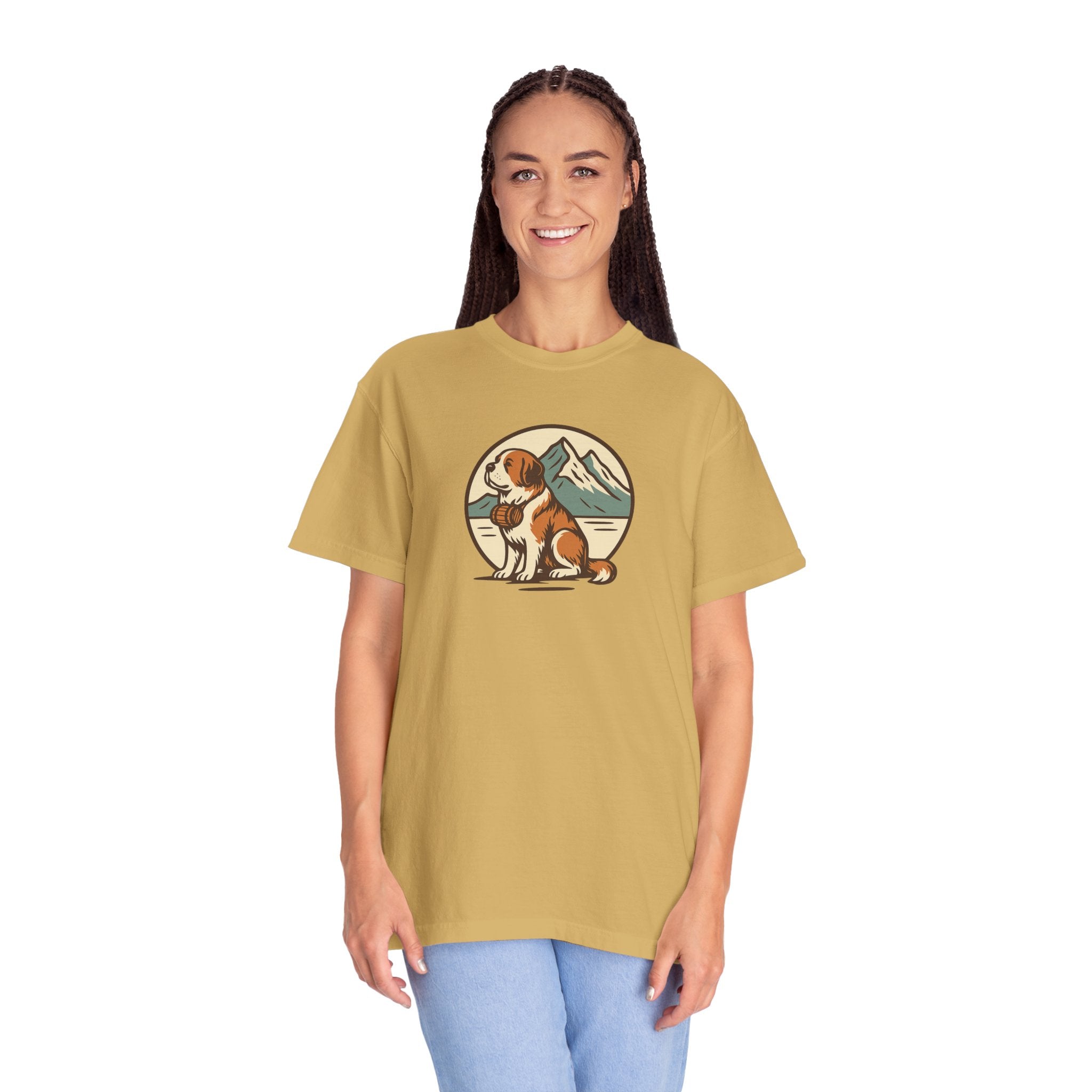 Mountain Dog Unisex T-Shirt - Adventure and Nature Lover Tee