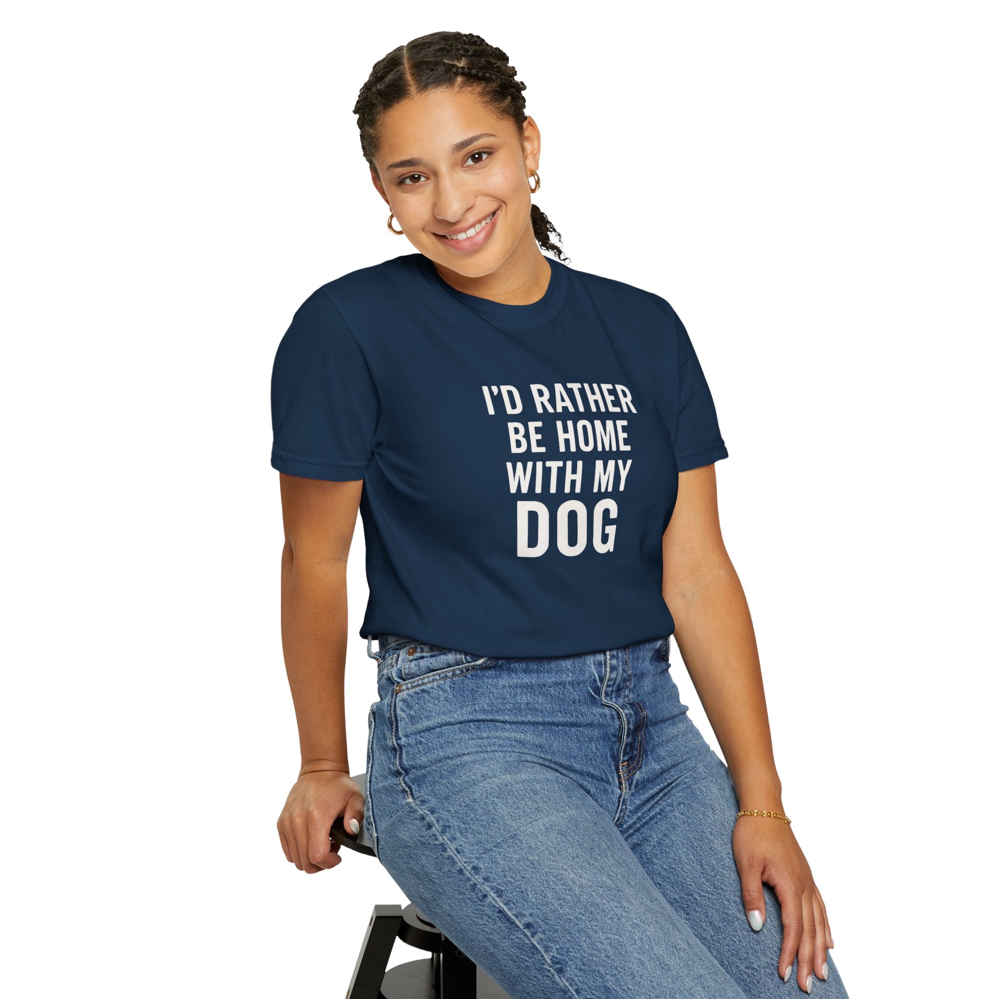 I'd Rather Be Home With My Dog T-Shirt