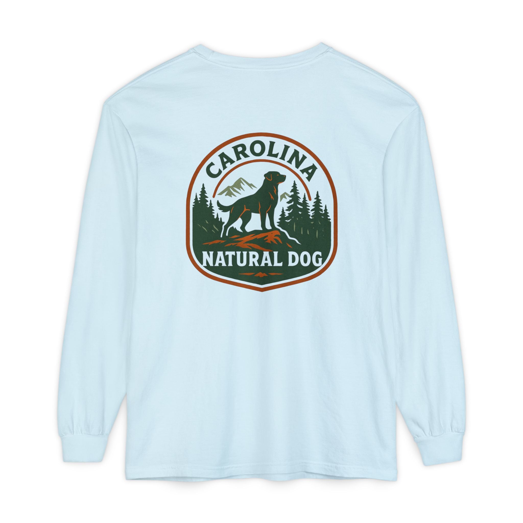 Carolina Natural Dog Long Sleeve Tee — Outdoor Dog Lover Shirt