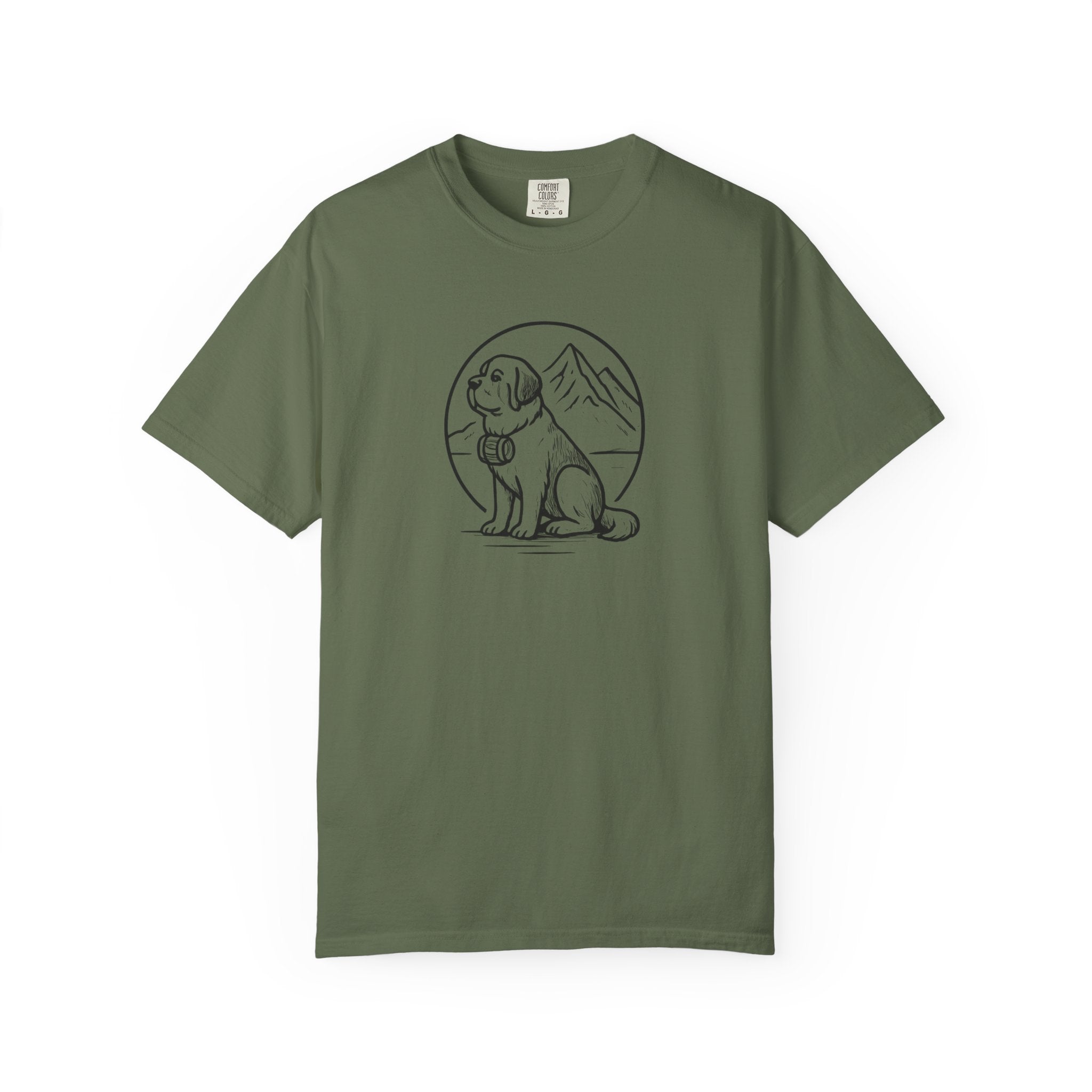 Dog Lover's Unisex Garment-Dyed T-Shirt - Casual Wear for Pet Enthusiasts