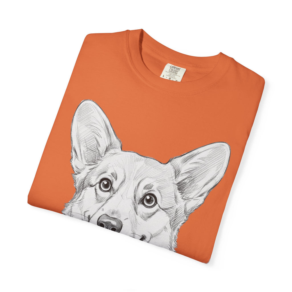 Corgi Lover T-Shirt, Unisex Dog Tee, Short Sleeve Funny Shirt, Pet Lover Gift, Cute Corgi Fashion