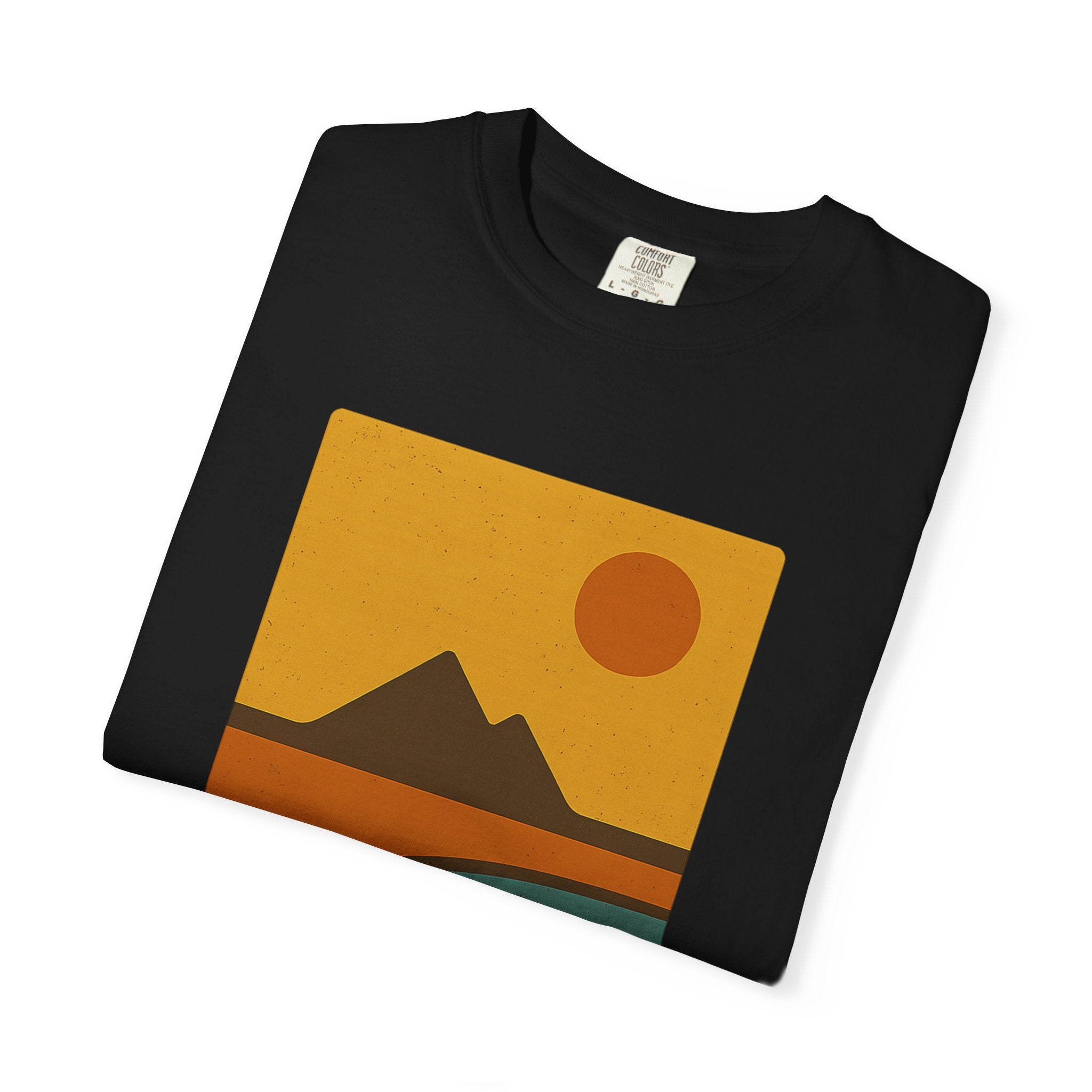Sunset Landscape Dog T-Shirt