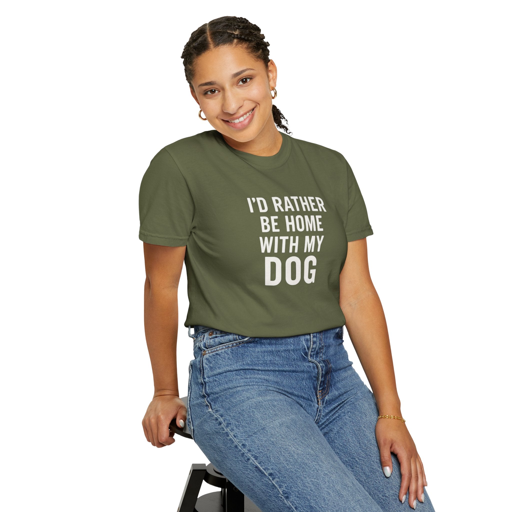 I'd Rather Be Home With My Dog T-Shirt