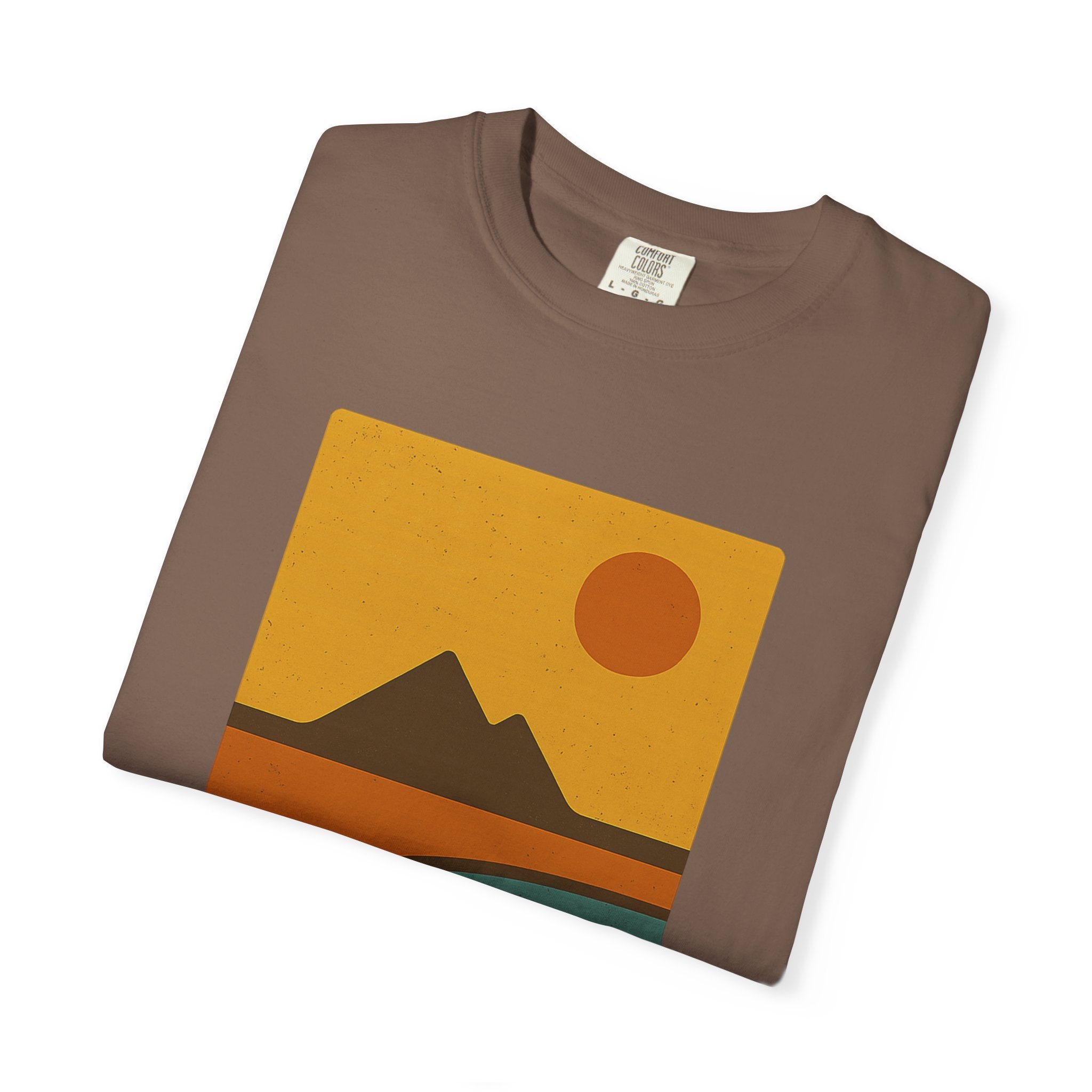Sunset Landscape Dog T-Shirt
