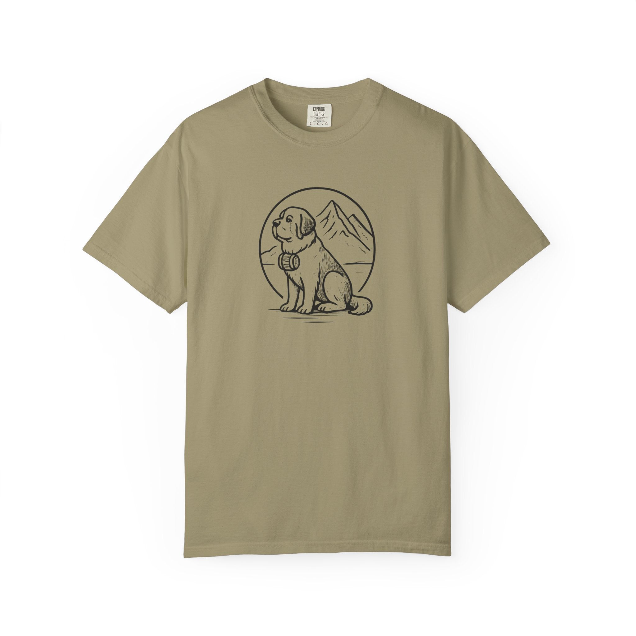 Dog Lover's Unisex Garment-Dyed T-Shirt - Casual Wear for Pet Enthusiasts